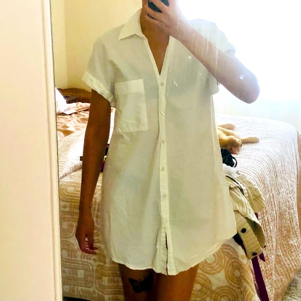 Button Down Shirt Dress